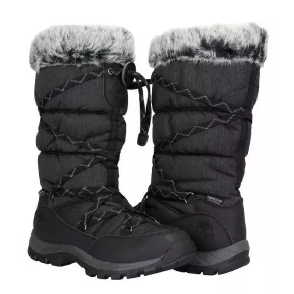 womens black waterproof booties